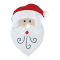 Porte-couverts Père Noël en feutre rouge et blanc pour décoration de table de Noël - Père Noël de Dessin Animé