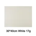 Reusable white non-stick baking cloth 30x40cm 17g heat-resistant oven mat liner - 30x40cm-17g-White