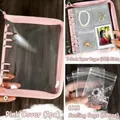 Pink jewelry storage binder with 160 slots and 50 anti-oxidation zip-lock bags - Pink 3-inch 160 Slots + 50 Bags