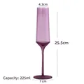 (Enchanting Purple) Champagne Glass