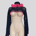 Adult Free Size / Black (Hat, Top)
