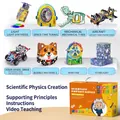 8-in-1 STEM science kit for kids featuring DIY physics models and experiments - Boys' Physics Science Kit 8-in-1 Set