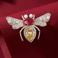 523-red And Yellow Bees