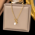 Artificial Pearl (AH6014) / Gold