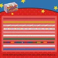Retro Showa Washi-Tape Set mit 10 Rollen, bunte Punkte und Sterne Muster für Tagebücher - Showa-Geschmack