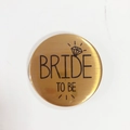 Κονκάρδα Rose Gold Bride To Be με διαμάντι για διακόσμηση πάρτι μπάτσελορ - Μλλουσα Νύφη