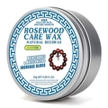 25g Rosewood Care Wax with natural beeswax in a compact metal tin for furniture polishing - ‡ღღ‡ Beeswax (25g Aluminum Can Solid)