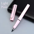 Inkless eternal writing pencil in light pink finish with ergonomic grip and metal clip - Small Rod HB / Light Pink