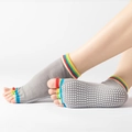One Size / Open Toe-Rainbow Toes Light Grey
