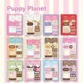 Hunde-Planer-Sticker-Set mit 12 Blättern für die monatliche Scrapbooking-Planung - Hundeplanet