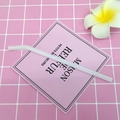 Minimalist white opaque bent glass straw on pink checkered background and card - 8*200mm / Ivory White Bent