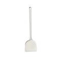 White silicone turner spatula from 5-piece kitchen utensil set with hanging hole - Spatula (Creamy White)