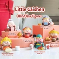 Lot de 6 figurines mythiques de dieu renard, incluant le dieu de la richesse en rouge - Boîte de Set Complet (Set de 6) / Série Petit Dieu de la Fortune