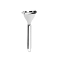 Stainless steel corn peeler with ergonomic handle and wide blade on white background - Corn Stripper Flat Style