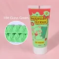 50g DIY imitation cream glue in 18# grass green for handcrafted resin decorations - 50g + 1 Nozzle / 18# Grass Green