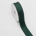 Ruban de velours vert foncé uni en rouleau pour nœuds DIY et emballages cadeaux - 2,5cm de Large * 5 Yards de Long / Vert foncé