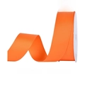 Orange 25mm wide grosgrain ribbon for Halloween gift wrapping and DIY crafts - Orange Grosgrain Ribbon (25mm)