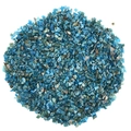 Polished natural blue lapis lazuli crystal gravel for healing and aromatherapy - Apatite / 5-7mm 100g