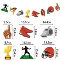 Dimensioni degli elementi per striscione football americano con casco e trofeo - Banner accessori rugby