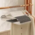 Reinforced non-slip adhesive wall hooks in quiet gray finish for heavy-duty hanging - 20 Pack Upgraded / Quiet Grey