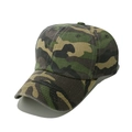 Vue de dessus d'une casquette de baseball camouflage avec œillets et visière courbée - M(56-58cm) / Camouflage Jungle (A)
