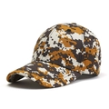 Unisex digital camouflage baseball cap in orange and brown for outdoor sun protection - One Size / Orange Brown Beige Digital Camo (Camo 3#)