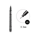GuangNa 0.5mm waterproof drawing pen with quick dry black ink for sketching - 05-0.5mm Line Width