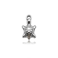 Tibetan silver turtle charm for DIY jewelry making with realistic shell textures - Turtle (10359) / 1 Piece/Pack (17x22mm) / Antique Silver