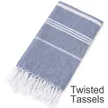 Twist Tassel Style Sapphire Blue