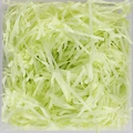 Light green shredded paper filler for gift box packaging and Easter basket decoration - Greenish Yellow