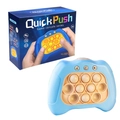 Elektronische Quick-Push-Spielkonsole in Hellblau mit originaler blauer Verpackung - Hellblau