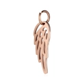 Polished rose gold wing pendant made of high-quality stainless steel for DIY jewelry - Rose Gold