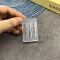 Molde de silicona transparente de serpiente para decoraciones creativas de manicura y DIY - 123-Serpiente pequeña y delgada