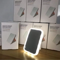 Specchio trucco LED bianco quadrato con comando touch e tre colori dimmerabili - Senza Luce / Bianco Scatola