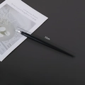 13cm zwarte matte krabpen met zilveren metalen punt voor kunst en kalligrafie - Zwarte Schraper
