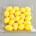 Miniature lemon fruit models in a clear plastic bag for dollhouse photography props - Lemon
