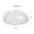 Couvercle micro-ondes sans base 26,5 cm diamètre cloche anti-éclaboussures claire - Sans plateau