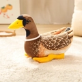 Anatra germano reale di peluche realistica con piume dettagliate e becco giallo - 29CM / Anatra Femmina