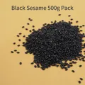 Artificial black sesame seeds model in 500g pack for display and photography prop - PVC Large Black Sesame (500g)