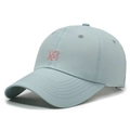 Breathable mint green quick-dry baseball cap with pink LEGE embroidery for women - Adjustable / Green