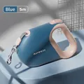 Retractable 5m dog leash in blue and pink with ergonomic handle and metal hook - 5 Meters / Blue 5M (Paper Box)