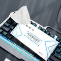 Gaming tech cleaning wipes T-212 for mechanical keyboards and PC accessories - Esports Tech Cleaning Style / Tech Blue