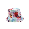 Vibrant tie-dye bucket hat featuring colorful abstract geometric patterns for women - Colorful Liquid Marble Pattern Style (03)