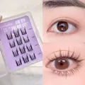 LMLTOP Cat Elf DIY cluster eyelashes with self-adhesive design for natural volume look - Self-Adhesive Cat Elf (12 clusters) SY919-D