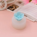 Blue rose silicone mold for DIY flower scented candles and handmade soap resin crafts - Natural Texture Flower (4) / Style 4