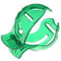 Translucent green golf ball liner tool and marker stencil in durable plastic finish - Liner Tool / Green