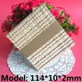 Natural wood popsicle sticks 114x10x2mm for DIY crafts and handmade art projects - Natural Serrated Stick 114mm*10mm*2mm / 1 Bundle
