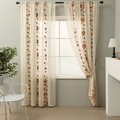American Christmas lace tablecloth with bell embroidery and holly leaf decorations - 140*100cm / Christmas Bell