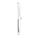 Polished silver 304 stainless steel steak knife with serrated edge 23cm length - Elegant Steak Knife