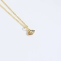 Exquisite gold necklace with an evil eye pendant featuring vibrant rainbow cubic zirconia - Evil Eye